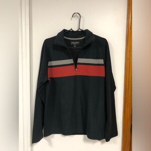 Banana Republic Men's longsleeve sweatshirt size Small color Black and Red